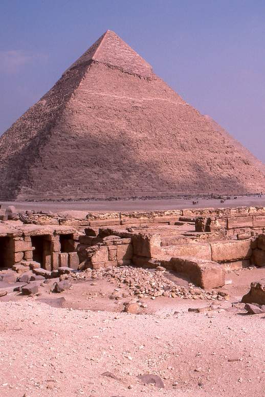 Pyramid of Khafre, Giza near Cairo